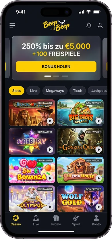 Mobile Erfahrung im Browser – Beep Beep